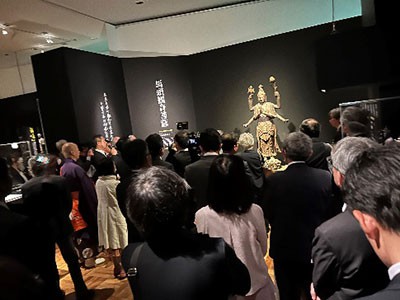 【山口展　大安寺の秘仏も展示される】